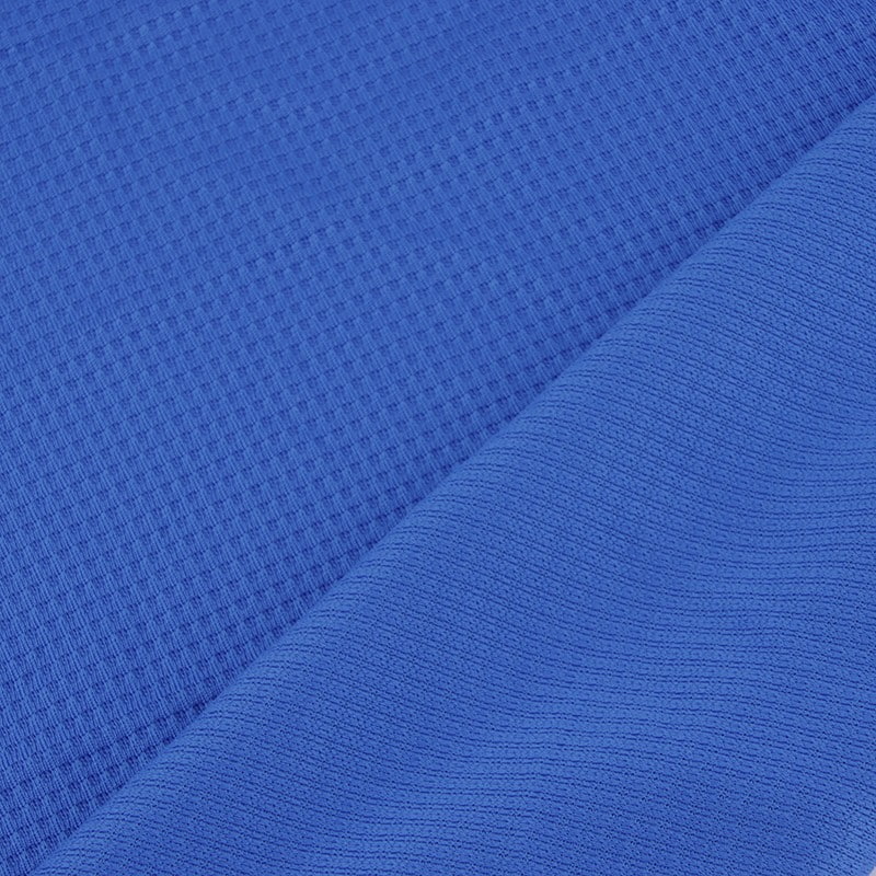 幅宽 160 厘米 速干款全涤纶方格针织布 运动服饰专用
