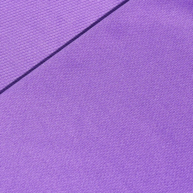 纯色 100% 涤纶针织鸟眼布